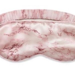 Slip Pure Silk Sleep Mask Pink Marble